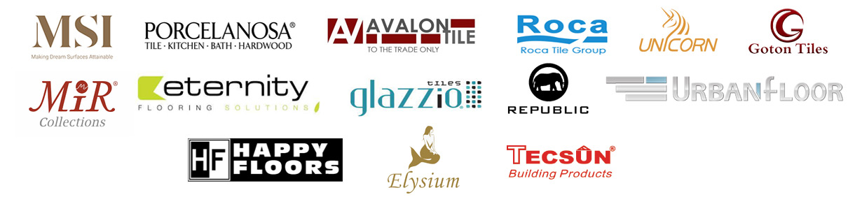 Tile brands available through Anaya Tile