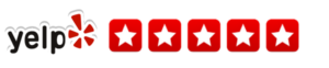 Five-star Yelp rating